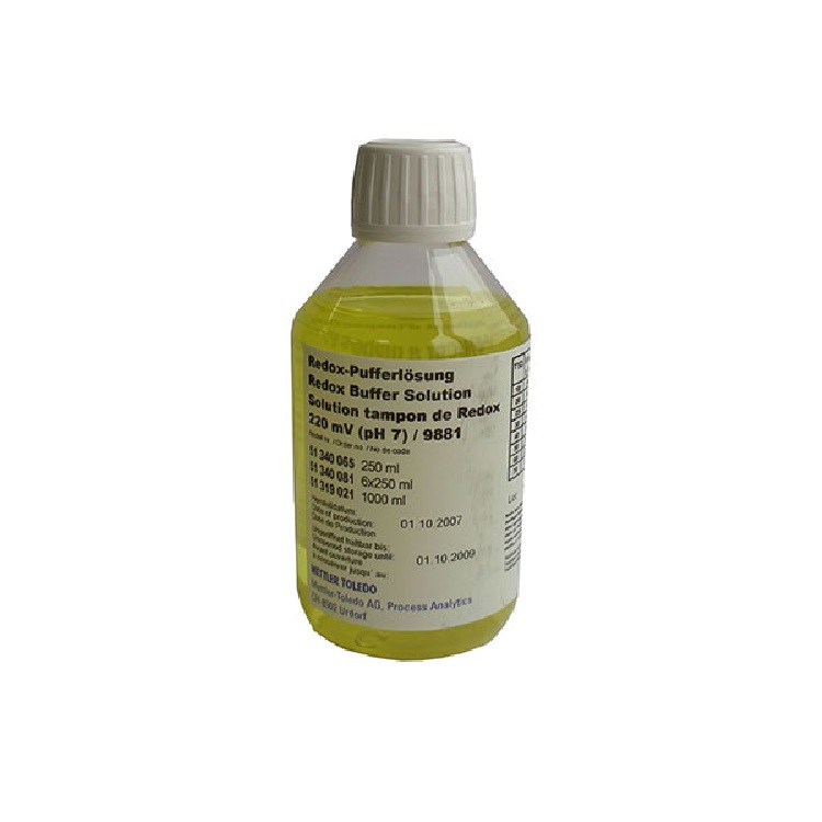 ORP緩沖液250ml探頭校準標準試劑 Redox Buffer 220mV