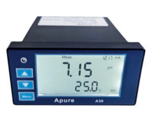 A30PR型工業PH/ORP在線控制器是一款全新的PH/ORP控制器，本表具有高度的智能化和靈活性，可同時測量PH/ORP和溫度，廣泛應用于城市污水處理廠，電力，供水，醫藥，化工，食品等行業，對溶液PH/ORP值進行連續測量。